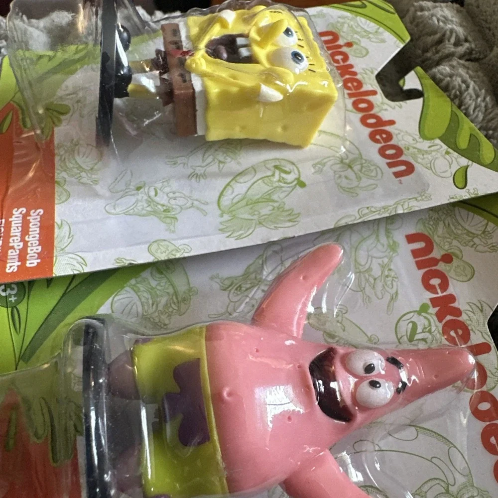 Nickelodeon Sponge Bob & Patrick Set Of Two 2.5-‎ 3